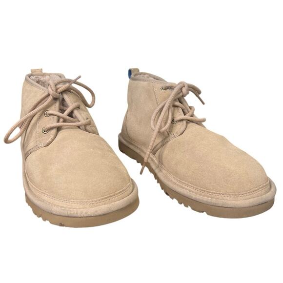 UGG Neumel Men\'s Sand Tan Suede Chukka Boots Size 9 main image 7